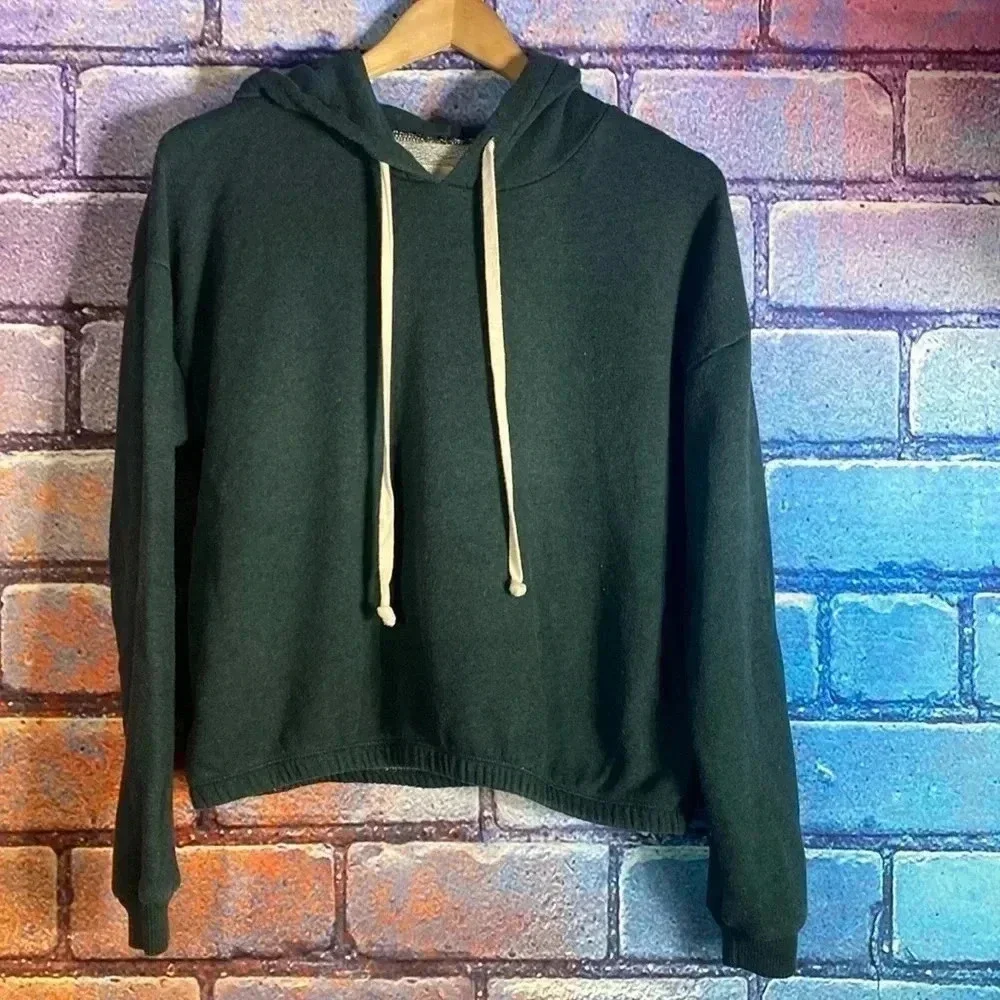 American Eagle Women’s Hoodie Green XS - Picture 1 of 5